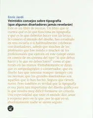 22 consejos sobre tipografía - Libros de diseño