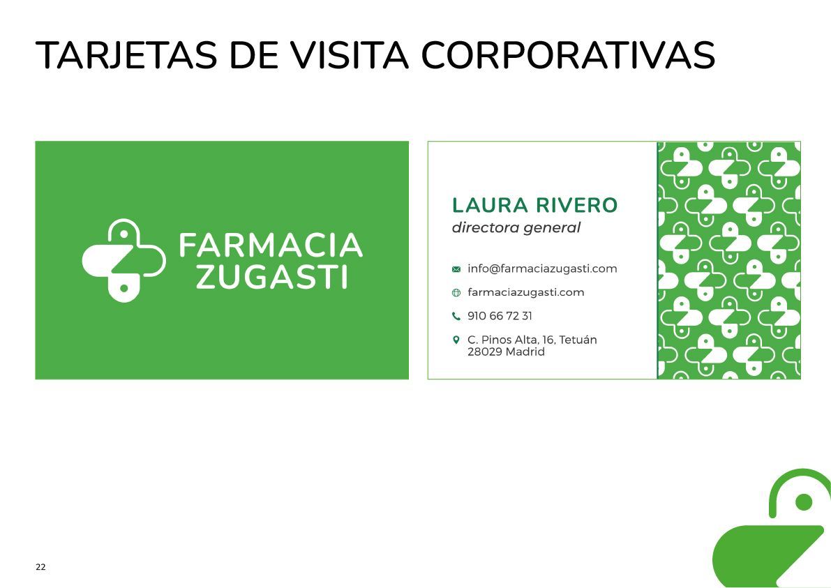 Diseño de Tarjetas de visita corporativas