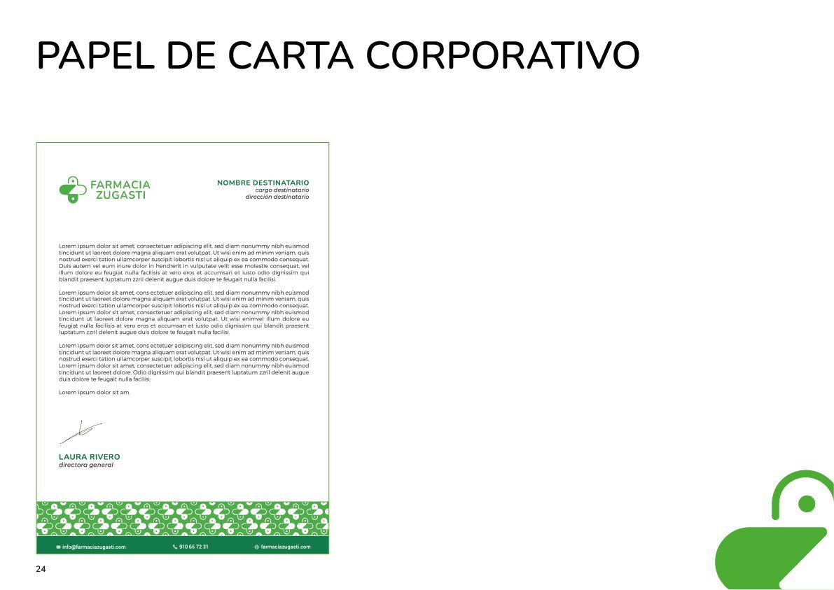 Diseño de papelería corporativa